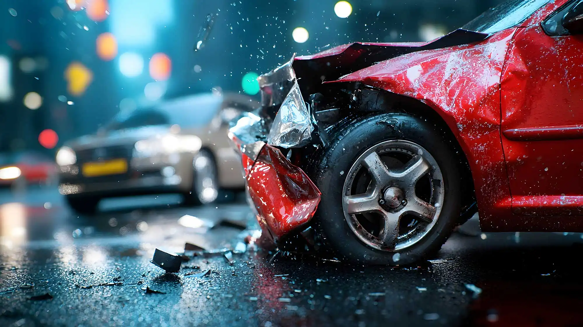 Head-on collision car accident injury lawyer Los Angeles