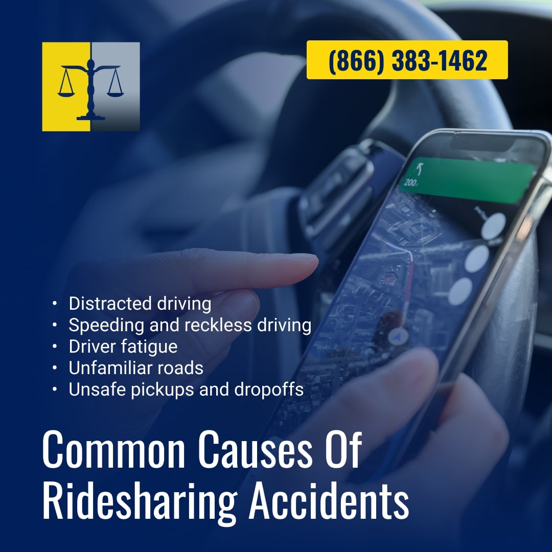 Common Causes of Ridesharing Accidents